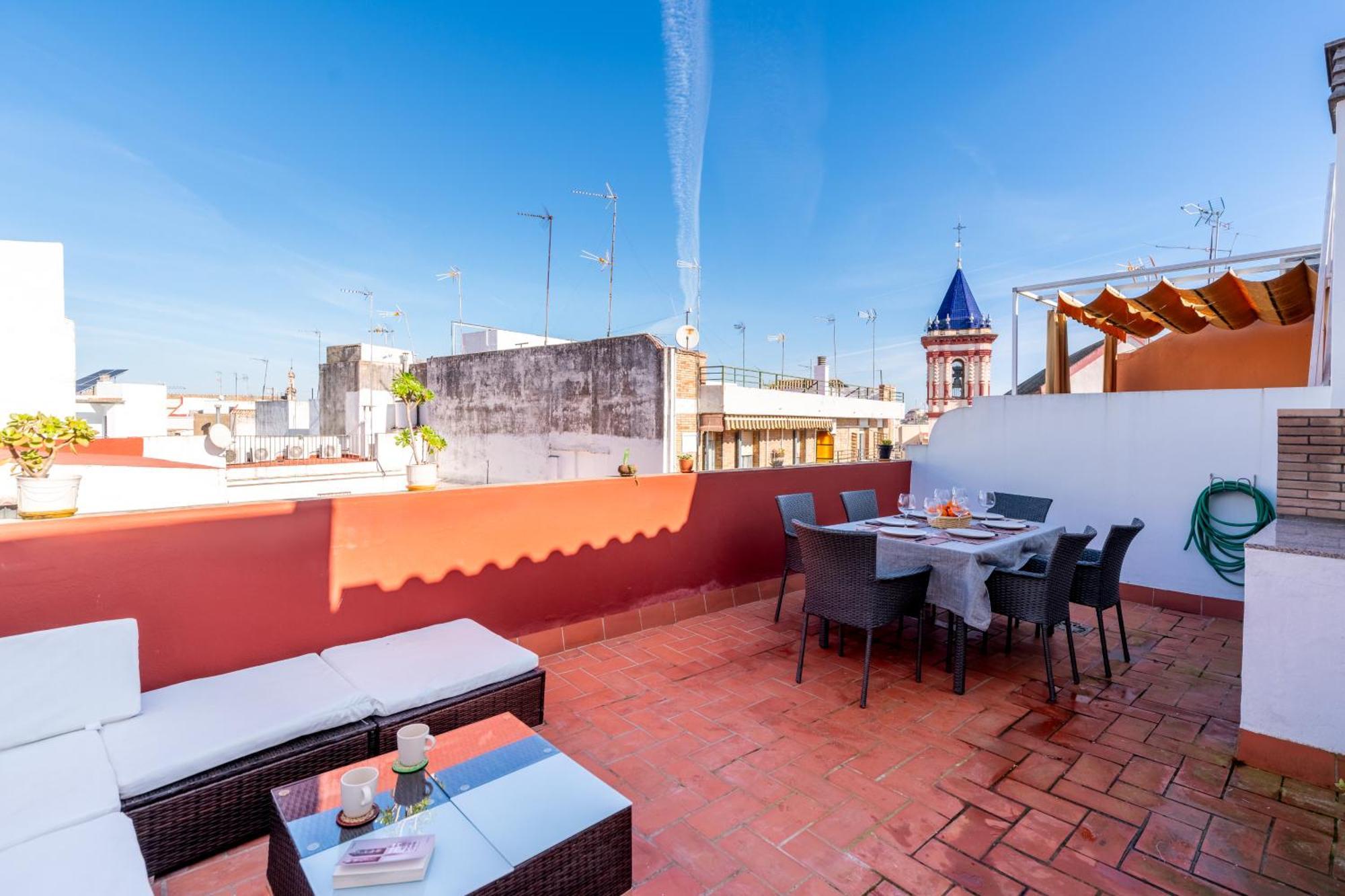 Holi-Rent Penthouse Penuelas Seville Luaran gambar